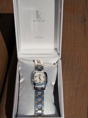 Lukia Seiko Silver Tone Ladies Watch